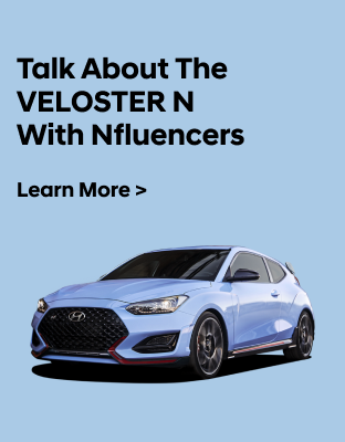 Talk about the VELOSTER N N with Nfluencers