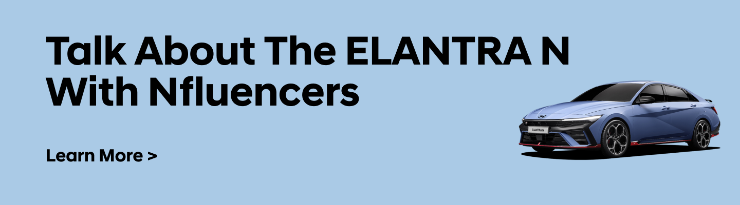 Talk about the ELANTRA N with Nfluencers