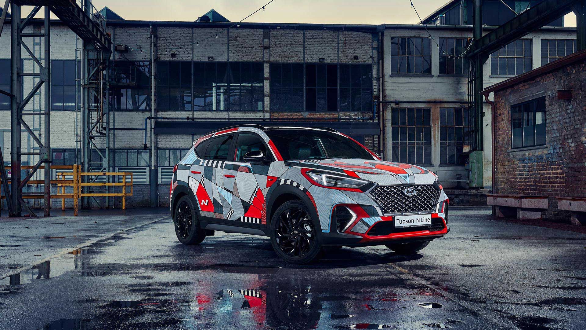 Hyundai Reveals Art Work on New Tucson N Line | Hyundai N
