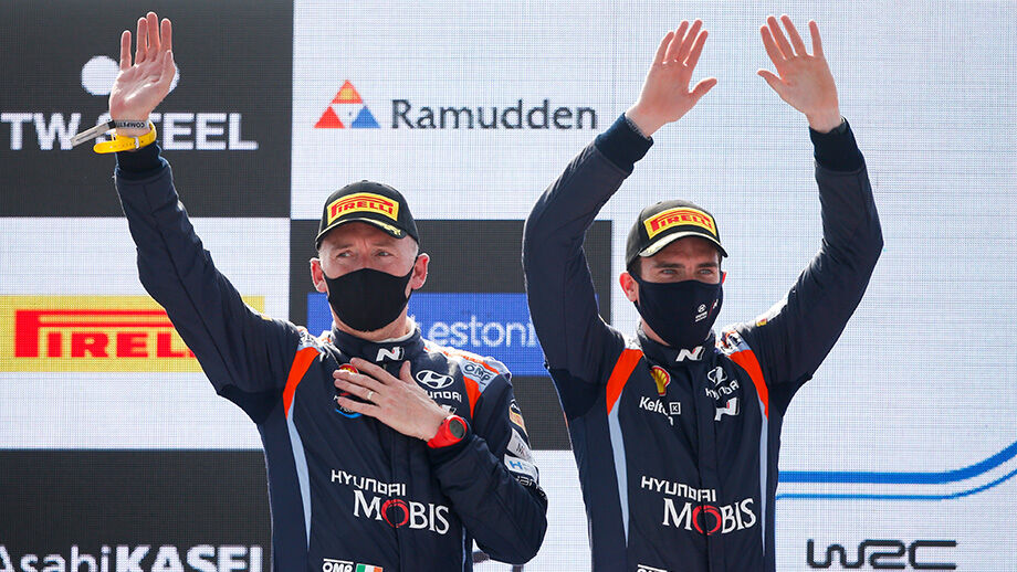 Double podium finish in Rally Estonia | Hyundai N