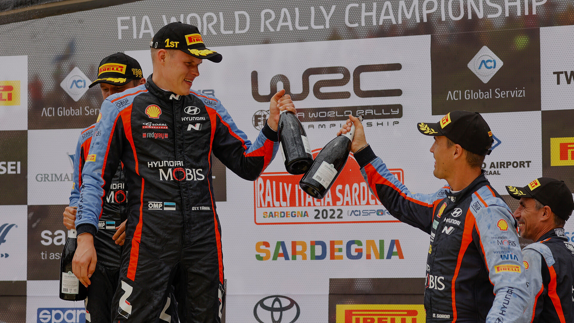 Victory and double podium in Rally Italia Sardegna | Hyundai N