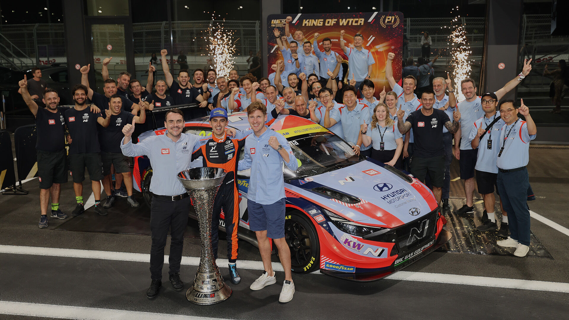 Double WTCR title delight | Hyundai N