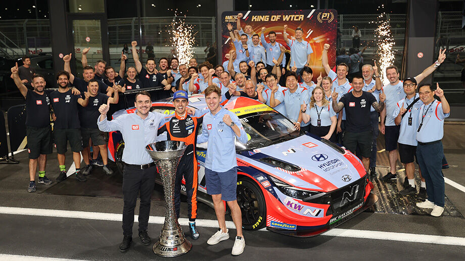 Double WTCR title delight | Hyundai N