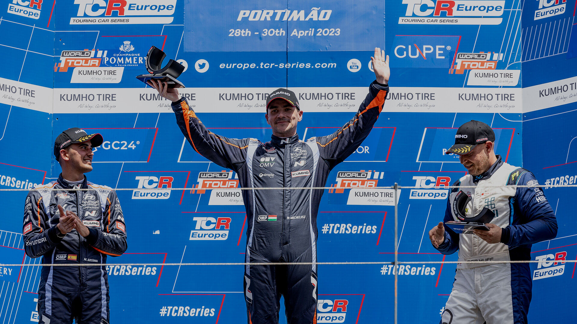 Double podium in TCR WT Portimão | Hyundai N