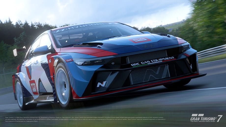Hyundai Motor Debuts ELANTRA N TCR in Gran Turismo 7, Expanding Its Presence in e-Motorsport