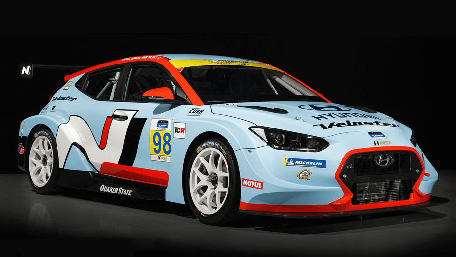 Hyundai Veloster N Race Car Makes World Debut | Hyundai N