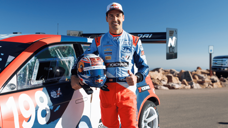 WRC Driver Dani Sordo Showrun image