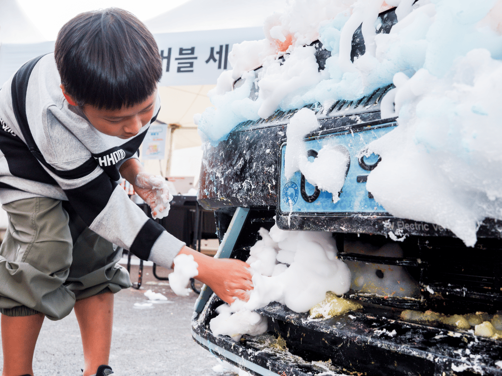 N 버블 세차 이미지