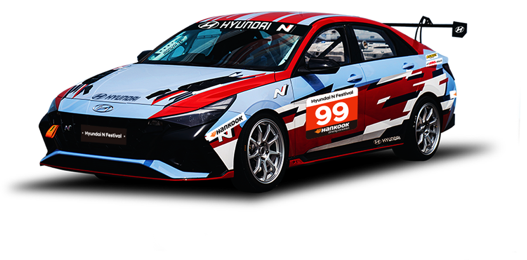 Avante (Elantra) N Cup car Front