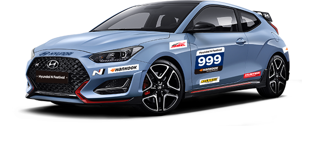 Veloster N Time Trial car Front