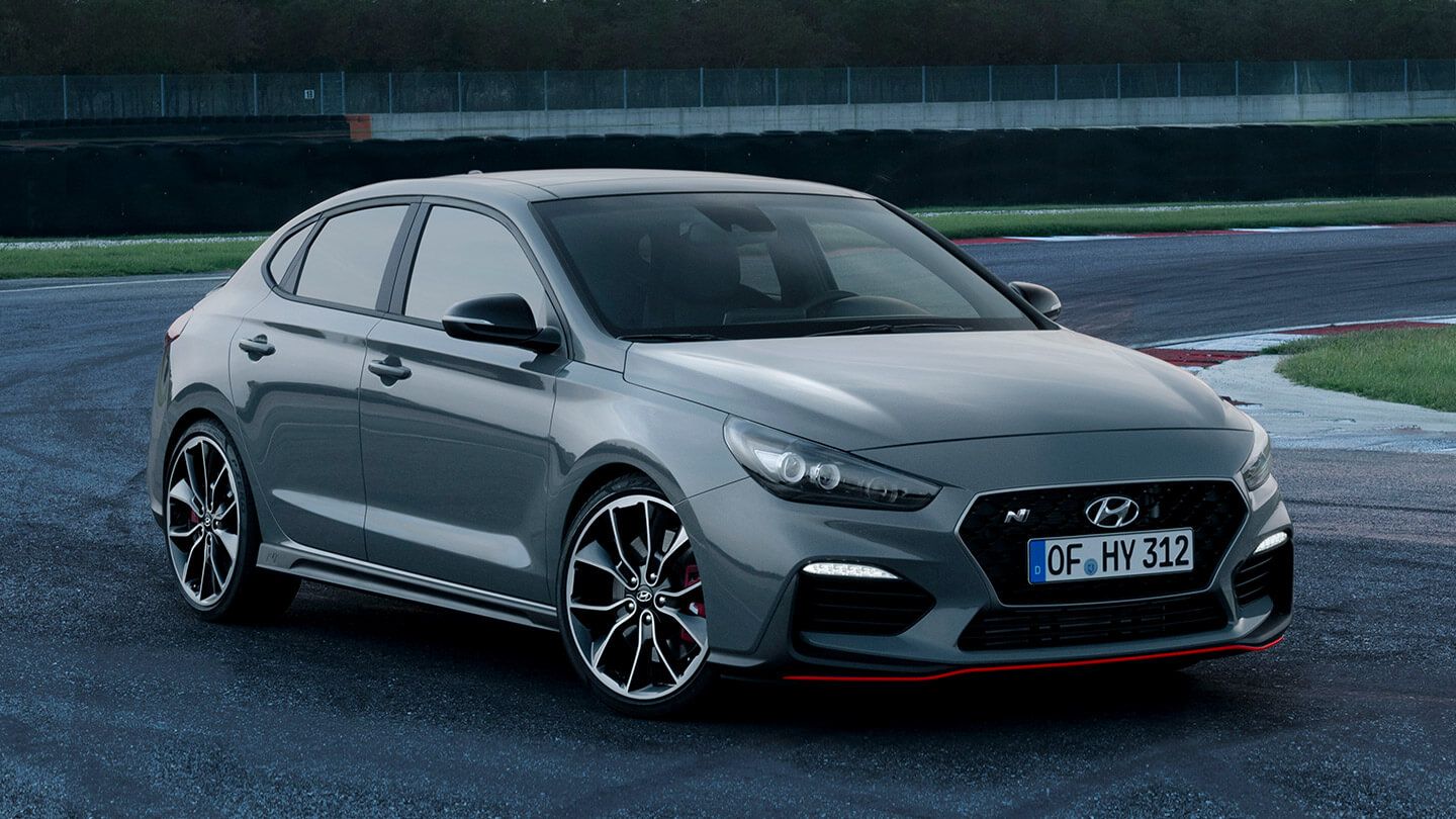 i30 Fastback N gray car