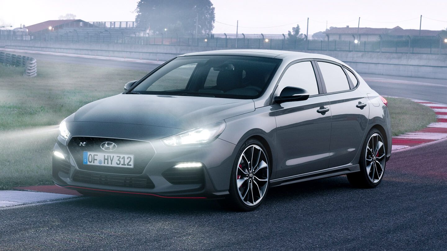 i30 Fastback N gray car