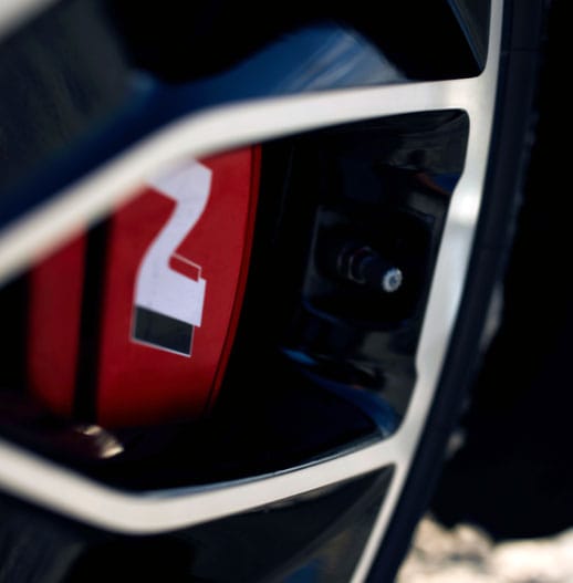 N exclusive high performance brake