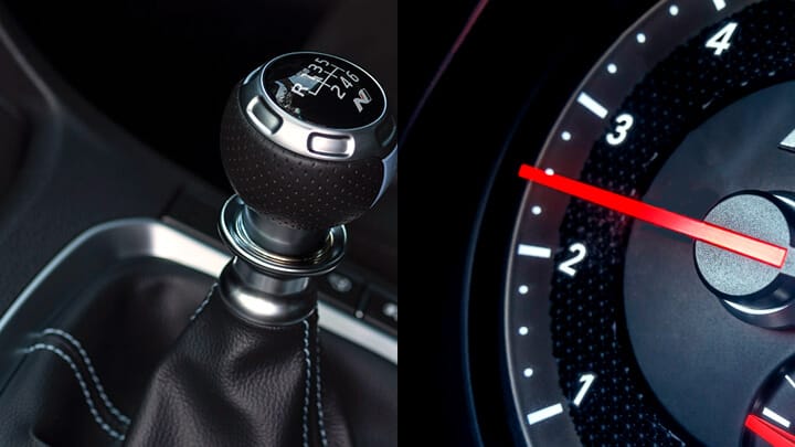 i30 N power gear shifter & N cluster