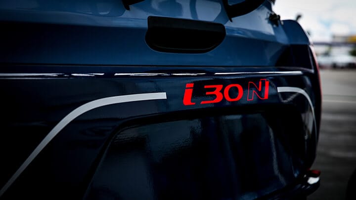 i30 N TCR rear bumper