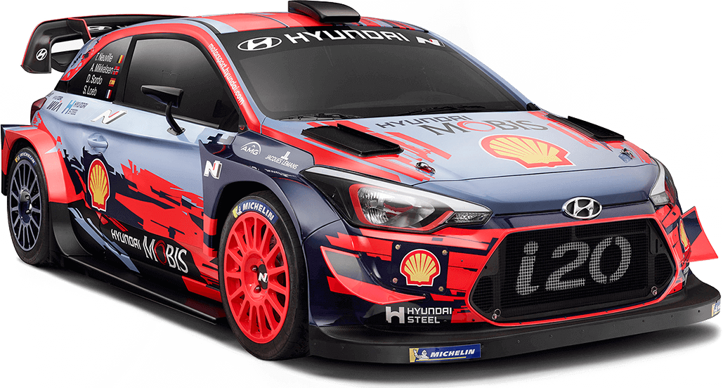 2019 i20 Coupe WRC car