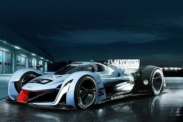In 2015, through the N 2025 Vision Gran Turismo, Hyundai showcased its efforts to develop high-performance hydrogen fuel cell vehicles.