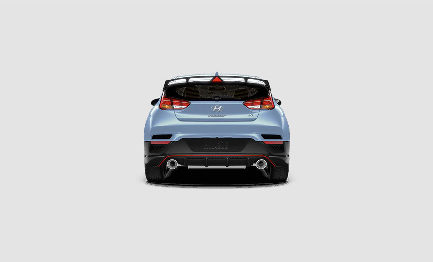 rear of the vehicle