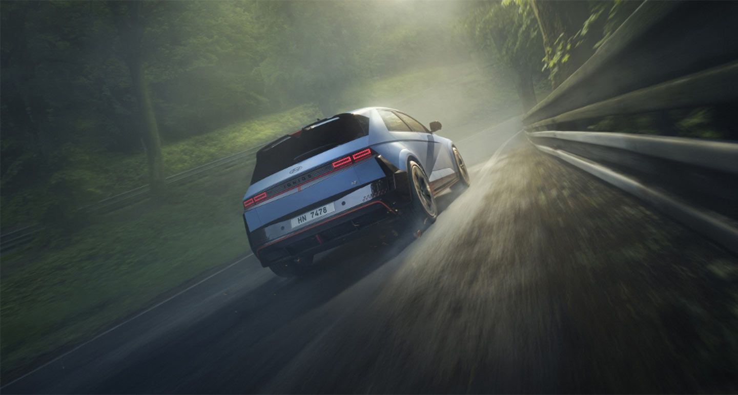 Ioniq_N_rear_view_on_the_road