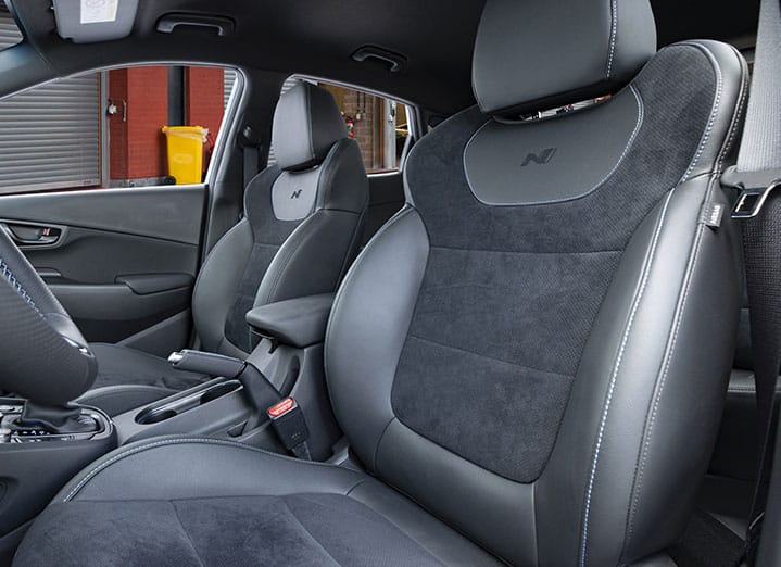 Interior view of the Kona N.