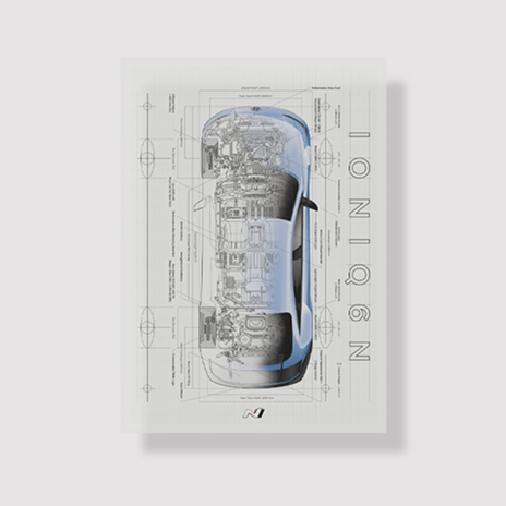 IONIQ 6 N Tech Poster