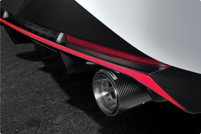 ELANTRA N CFRP Dual Single Tip Mufflers